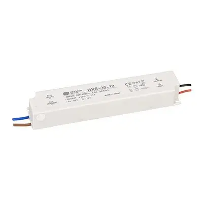 Custodia in plastica LED Alimentatore impermeabile IP67 1.25A 30W 24V Driver LED per ambiente umido