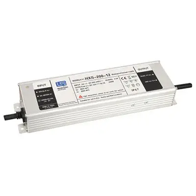 Alimentatore LED impermeabile da 200 W 8,33 A 24 V per illuminazione esterna