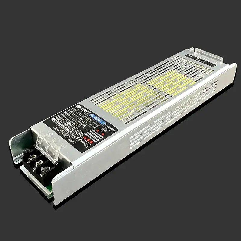 Certificazioni CE DC24V 15A 400W Alimentatore sottile per luci interne