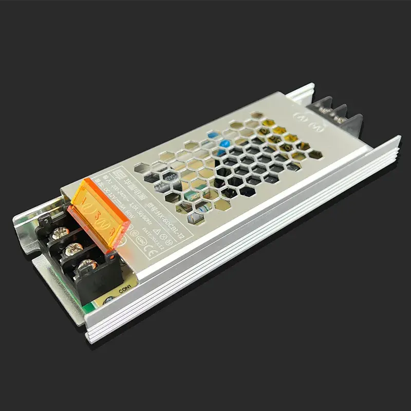 Alimentatore ac 180-264v dc 12V 60W per striscia LED