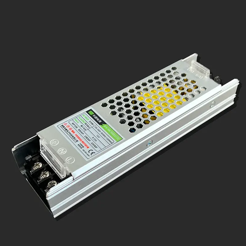 Driver LED dc12V 8.33A con alimentatore switch 100W