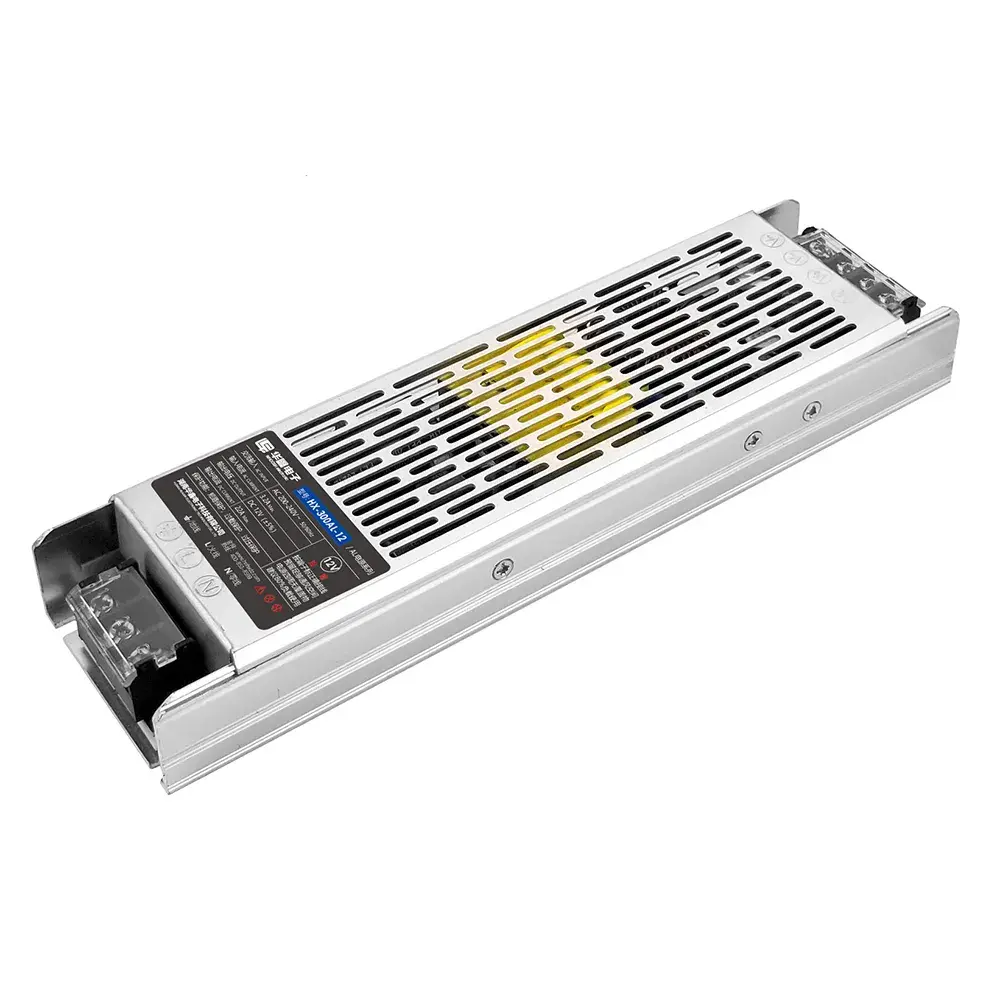 dc22A Alimentatore sottile 12v senza rumore Driver LED 300w